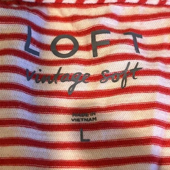 Loft Vintage Soft Ooh La La Top Size Large - Picture 9 of 10